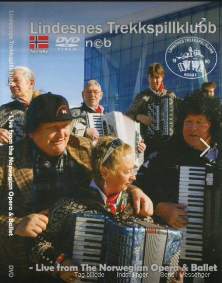 Lindesnes Trekkspillklubb DVD 9 live from the norwegian opera 2010