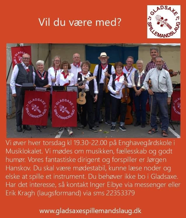 gladsaxe spillemandslaug soeger medlemmer